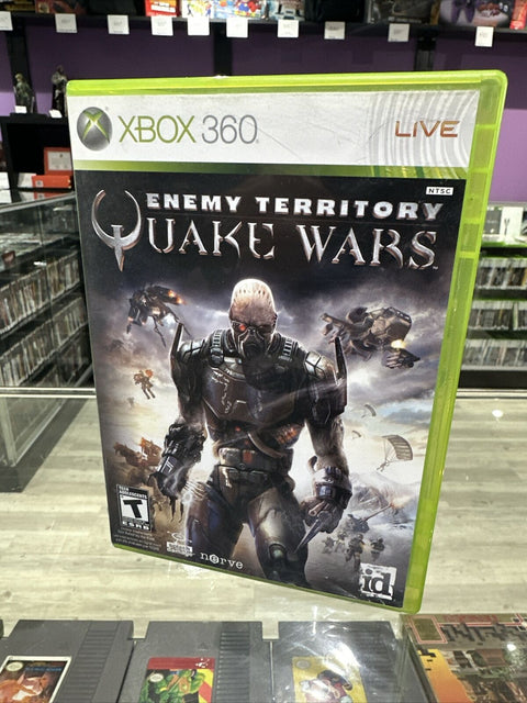 Enemy Territory: Quake Wars (Microsoft Xbox 360, 2008) Complete Tested