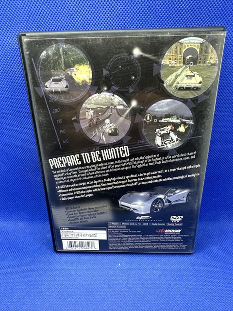 SpyHunter Black Label (Sony PlayStation 2, 2002) PS2 Spy Hunter Complete Tested