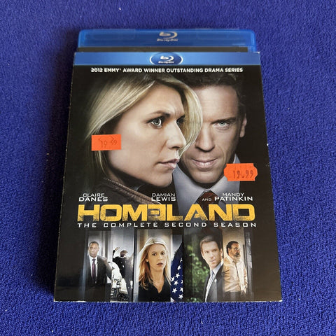 Homeland: The Complete First And Second Season - Blu-ray Disc Season 1 + 2 Lot