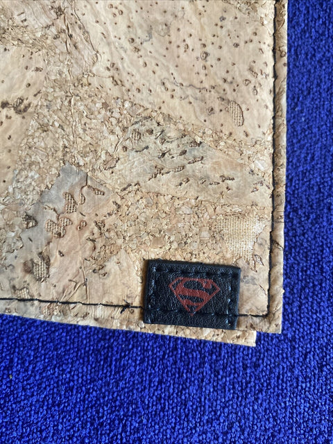 NEW! DC Comics Superman Brown Bi Fold Wallet - NWT Official