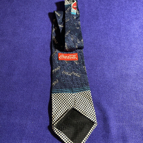 VTG Coca Cola Retro Diner Jukebox Classic Car Music Novelty Neck Tie Necktie