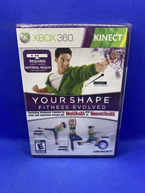 NEW! Your Shape: Fitness Evolved (Microsoft Xbox 360, 2010) Factory Sealed!