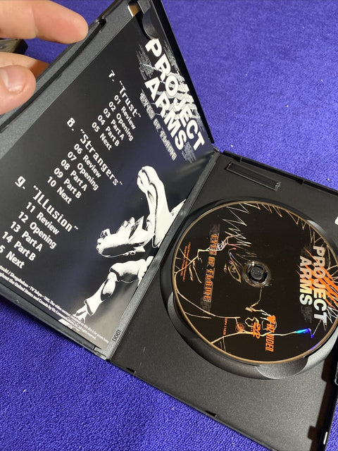 Project Arms DVD Lot - The Man at the Helm, Eyes of Flame - Region 1 Anime