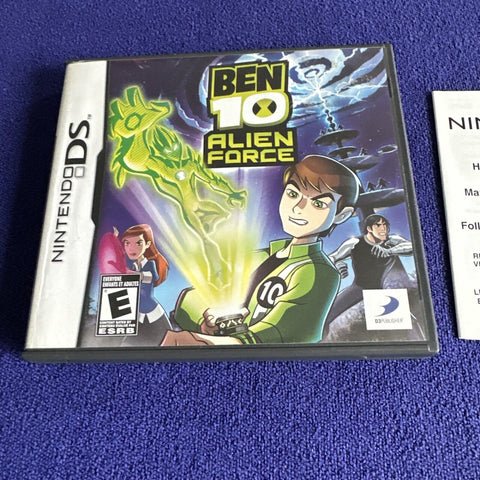 Ben 10 Lot - Protector Of Earth + Alien Force (Nintendo DS) Complete + Tested!