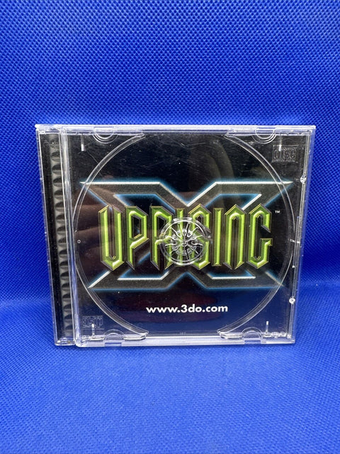 Uprising X (Sony PlayStation 1, 1998) PS1 No Manual Cracked Case - Tested!
