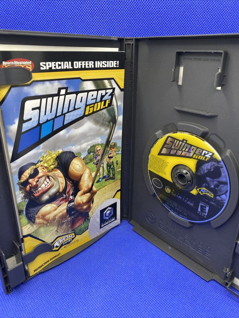 Swingerz Golf (Nintendo GameCube, 2002) CIB Complete, Tested!