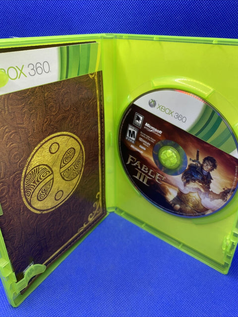 Fable III 3 (Microsoft Xbox 360, 2010) CIB Complete - Tested!
