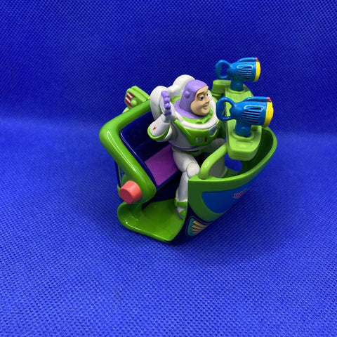 Buzz Lightyear Space Ranger Spin RETIRED Disney Parks Diecast Metal Toy Figure