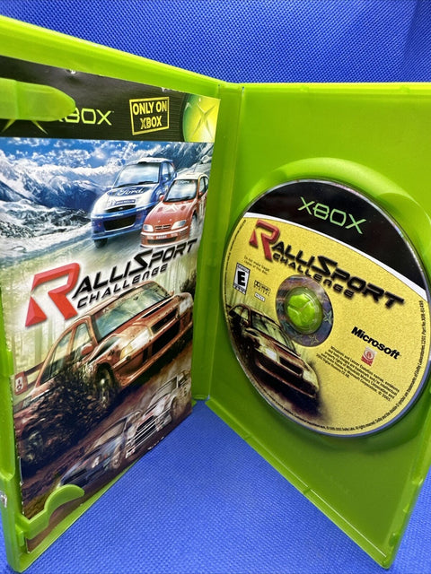 RalliSport Challenge 1 + 2 Lot (Microsoft Original Xbox) Both Complete + Tested!
