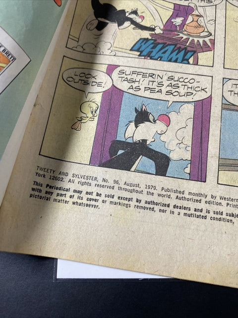 Vintage Tweety And Sylvester # No. 96 - Gold Key Comics 1979 - 90094-908
