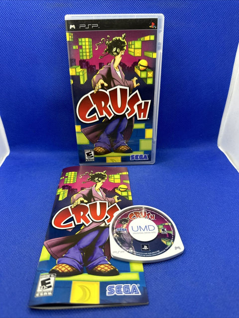 Crush (Sony PSP, 2007) CIB Complete - Tested!