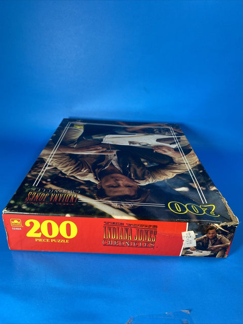 NEW! The Young Indiana Jones Chronicles Puzzle 1992 - Golden 200 Pieces - Sealed