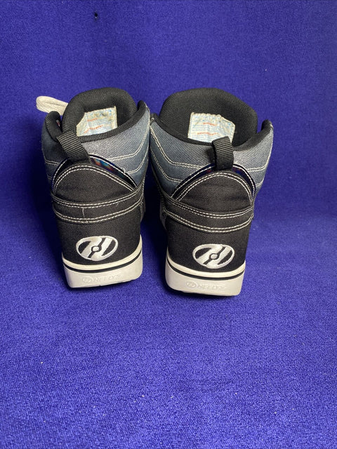 Heelys Black Youth Unisex Sneakers Shoes - US Size Youth 5 Womens 6 - Like New!