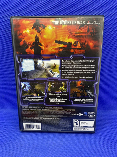 Project: Snowblind (Sony PlayStation 2, 2005) PS2 Complete - Tested!