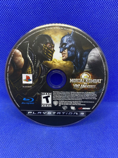 Mortal Kombat vs. DC Universe (Sony PlayStation 3) PS3 Black Label Complete