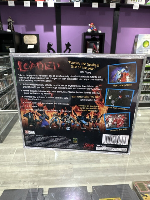 Loaded (Sony PlayStation 1, 1996) PS1 No Manual - Tested!