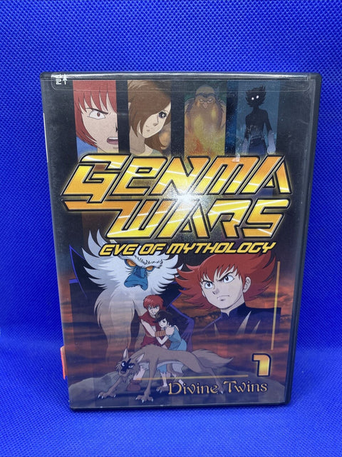 Genma Wars Vol. 1: Divine Twins (DVD, 2003) Region 1 Anime