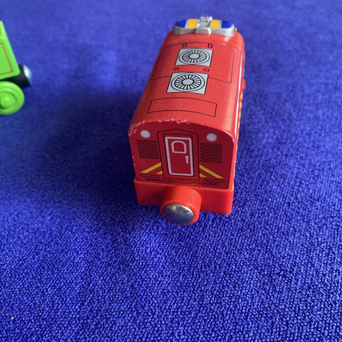 Learning Curve Wooden Thomas Chuggingtons Lot of 2 Trains - Henry’s Tender
