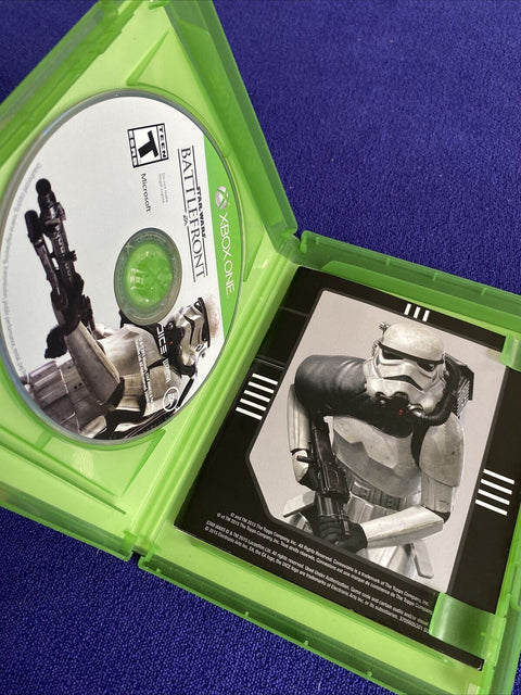 Star Wars Battlefront (Xbox One) w/ Topps Trading Disc - XB1 Complete Tested!