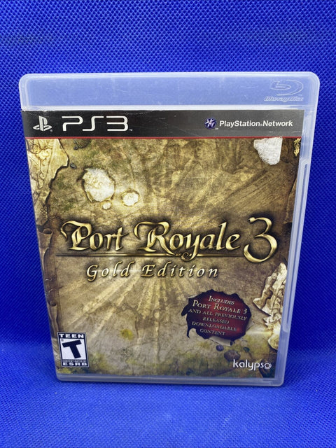 Port Royale 3 Gold Edition (Sony PlayStation 3, 2014) PS3 CIB Complete Tested