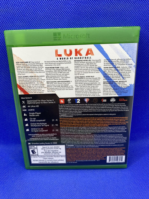 NEW! NBA 2K22 - Luka Cover (Microsoft Xbox Series X / S) Tested!