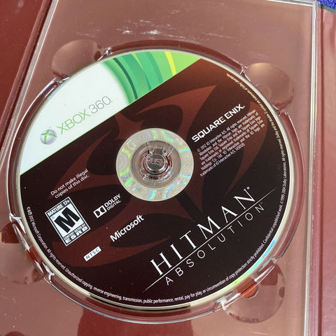 Hitman: Absolution Professional Edition (Microsoft Xbox 360) W/ Art Book Tested