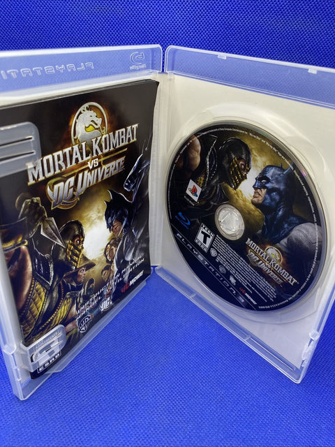 Mortal Kombat vs. DC Universe (Sony PlayStation 3) PS3 Black Label Complete