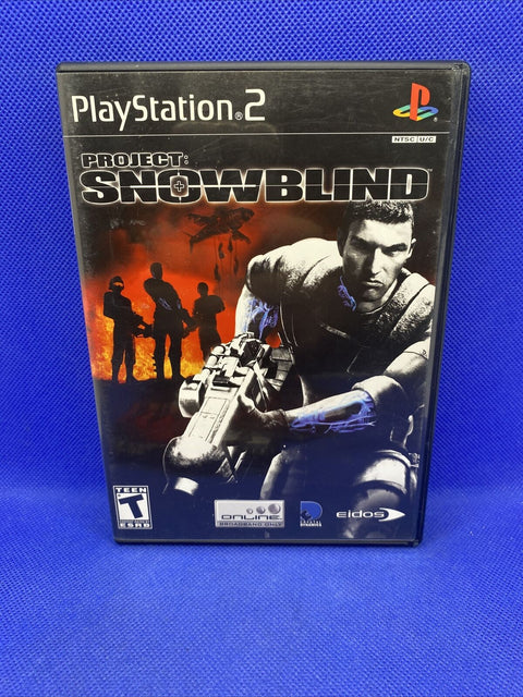 Project: Snowblind (Sony PlayStation 2, 2005) PS2 Complete - Tested!