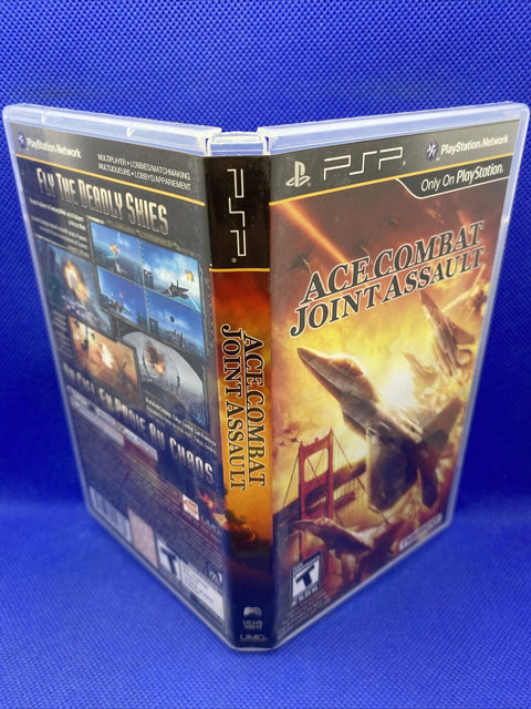Ace Combat: Joint Assault (Sony PSP, 2010) Authentic Case + Manual Only NO GAME
