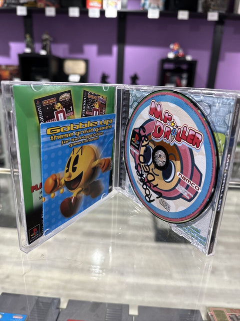 Mr. Driller (Sony PlayStation 1, 2000) PS1 CIB Complete Tested!