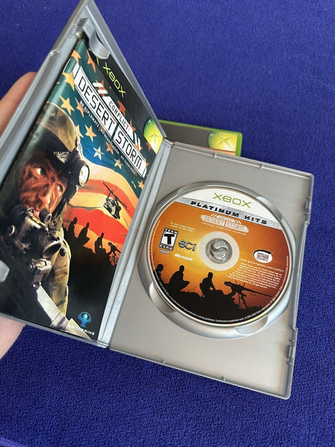 Conflict: Desert Storm 1 + 2 II (Microsoft Original Xbox) Complete Tested!