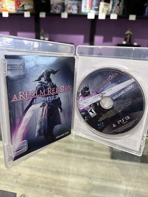 A REALM REBORN FINAL FANTASY XIV - PlayStation 3 PS3 Complete Tested!