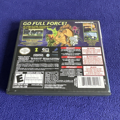 Ben 10 Lot - Protector Of Earth + Alien Force (Nintendo DS) Complete + Tested!