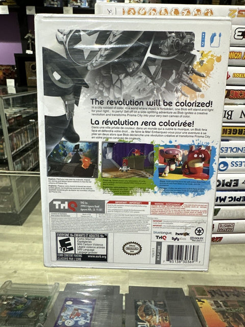 NEW! De Blob 2 (Nintendo Wii, 2011) Factory Sealed!