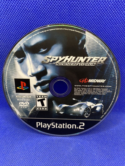 SpyHunter Nowhere To Run (Sony PlayStation 2, 2002) PS2 CIB Complete - Tested!