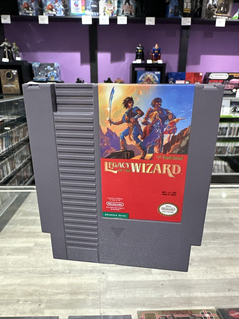 Legacy of the Wizard (Nintendo NES, 1989) Authentic Cartridge Only - Tested!