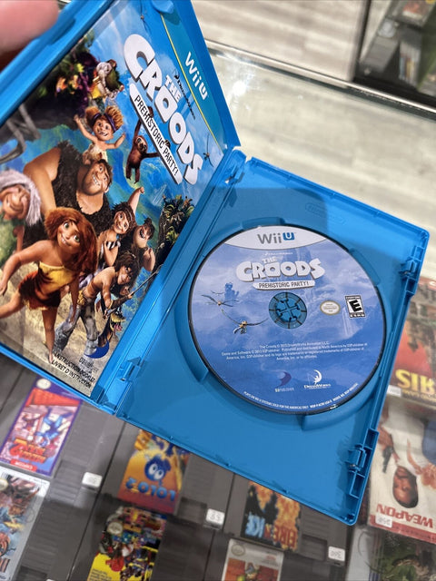 Croods: Prehistoric Party (Nintendo Wii U, 2013) Tested!