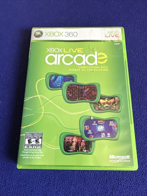 Xbox Live Arcade Lot Of 2 Game - Xbox 360 Unplugged + Compilation - Tested
