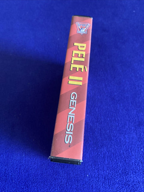 Pele II 2 World Tournament Soccer (Sega Genesis) Authentic CIB Complete Tested!
