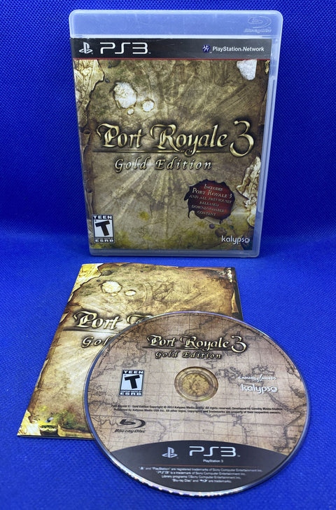 Port Royale 3 Gold Edition (Sony PlayStation 3, 2014) PS3 CIB Complete Tested