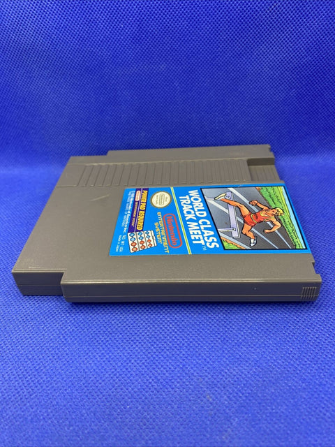 World Class Track Meet (Nintendo NES, 1987) Authentic Cartridge Only - Tested!