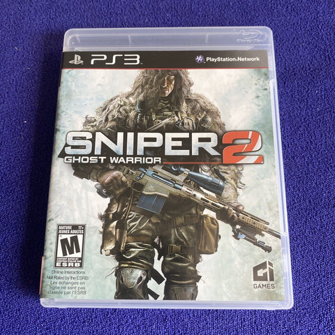 Sniper Ghost Warrior 1 And. 2 Lot PS3 (PlayStation 3) Complete Tested!