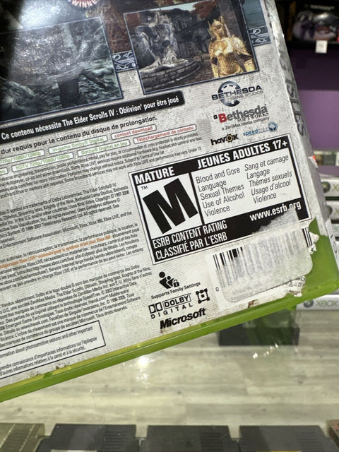 The Elder Scrolls IV: Shivering Isles (Microsoft Xbox 360) Tested With Map