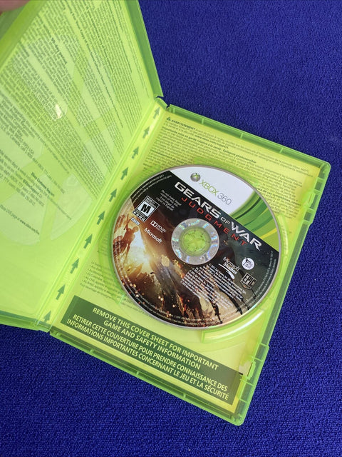 Gears Of War 2 Special Edition 3 + Judgement Bundle Lot (Xbox 360) Tested!