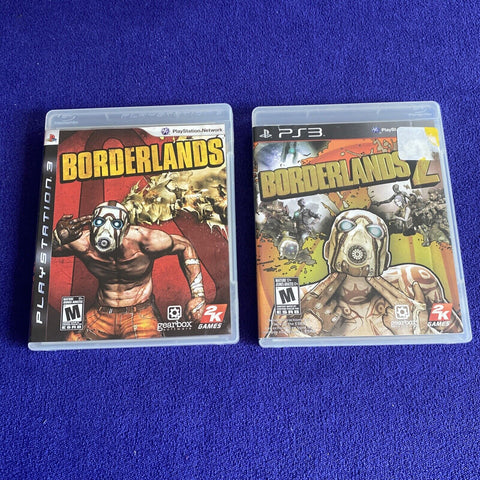 Borderlands 1 And 2 Lot (PlayStation 3, PS3) Tested!