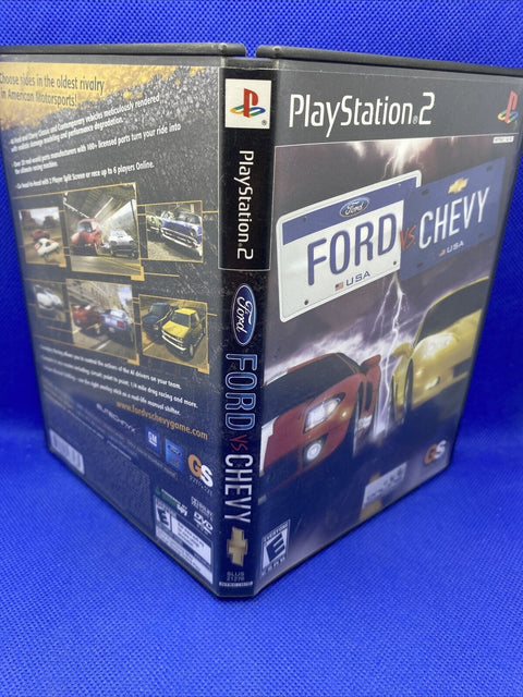 Ford vs. Chevy (Sony PlayStation 2, 2005) PS2 CIB Complete - Tested!