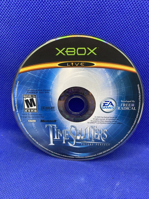 TimeSplitters: Future Perfect (Microsoft Original Xbox, 2005) Disc Only Tested!