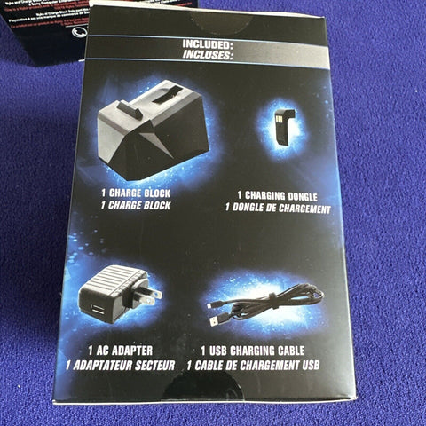 NEW! Nyko PlayStation 4 PS4 Charge Block Charging Station 2 Pack - Sealed!