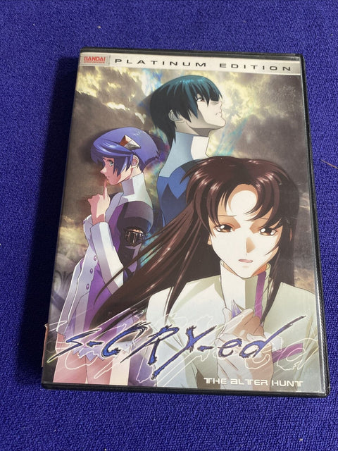 s-CRY-ed - Vol. 1 + 2 The Lost Ground, Alter Hunt (DVD, 2003) Region 1 Anime