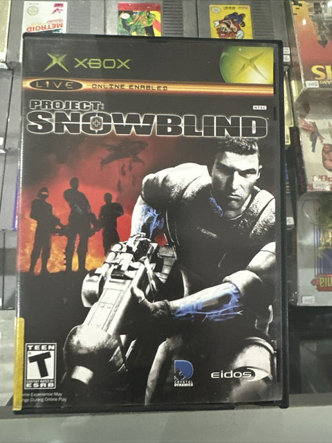 Project: Snowblind (Microsoft Original Xbox, 2005) Complete Tested!